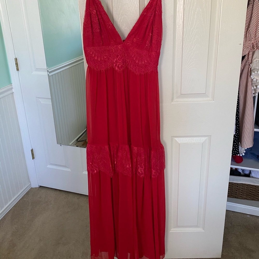 Lulus Red Gown